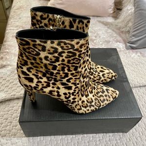 Sam Edelman leopard boots